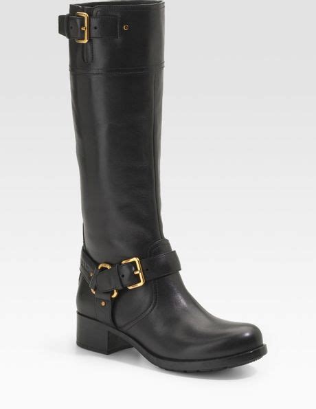 prada lug sole motorcycle boots|PRADA Biker Boots for Women for sale .